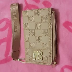 Steve Madden Tan Wristlet